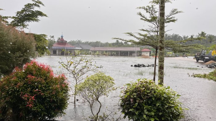 Banjir Rendam MAN 1 Tanjung Jabung Timur, Aktivitas Terganggu