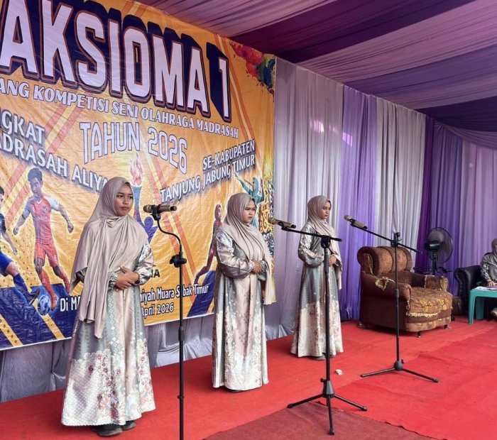 Penuh Percaya Diri, Tim Syarhil Quran MAN 1 Berlaga di AKSIOMA I